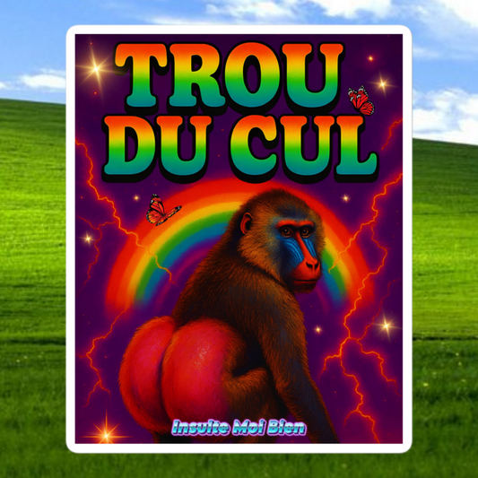 Autocollants Trou du cul