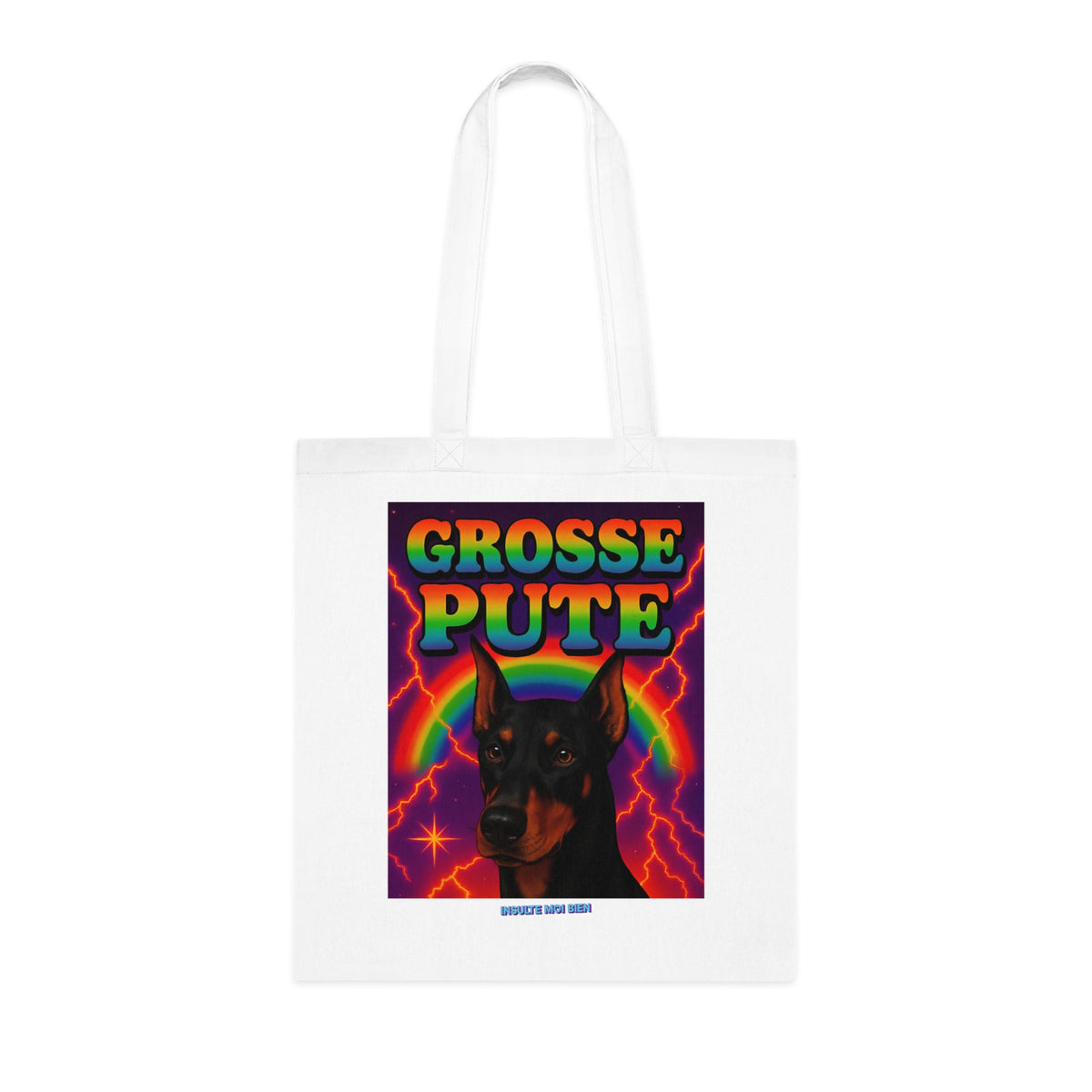 Tote bag Dobermann “Grosse pute”