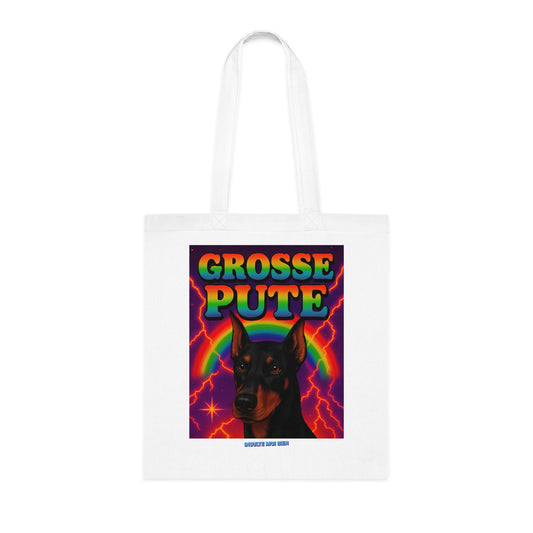 Tote bag Dobermann “Grosse pute”