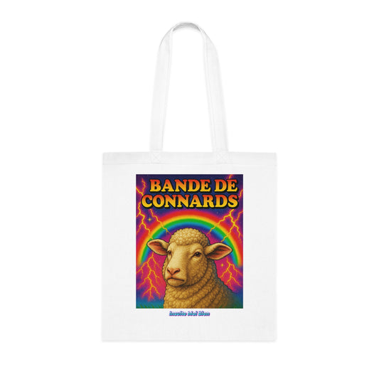 Tote bag mouton “Bande de connards”