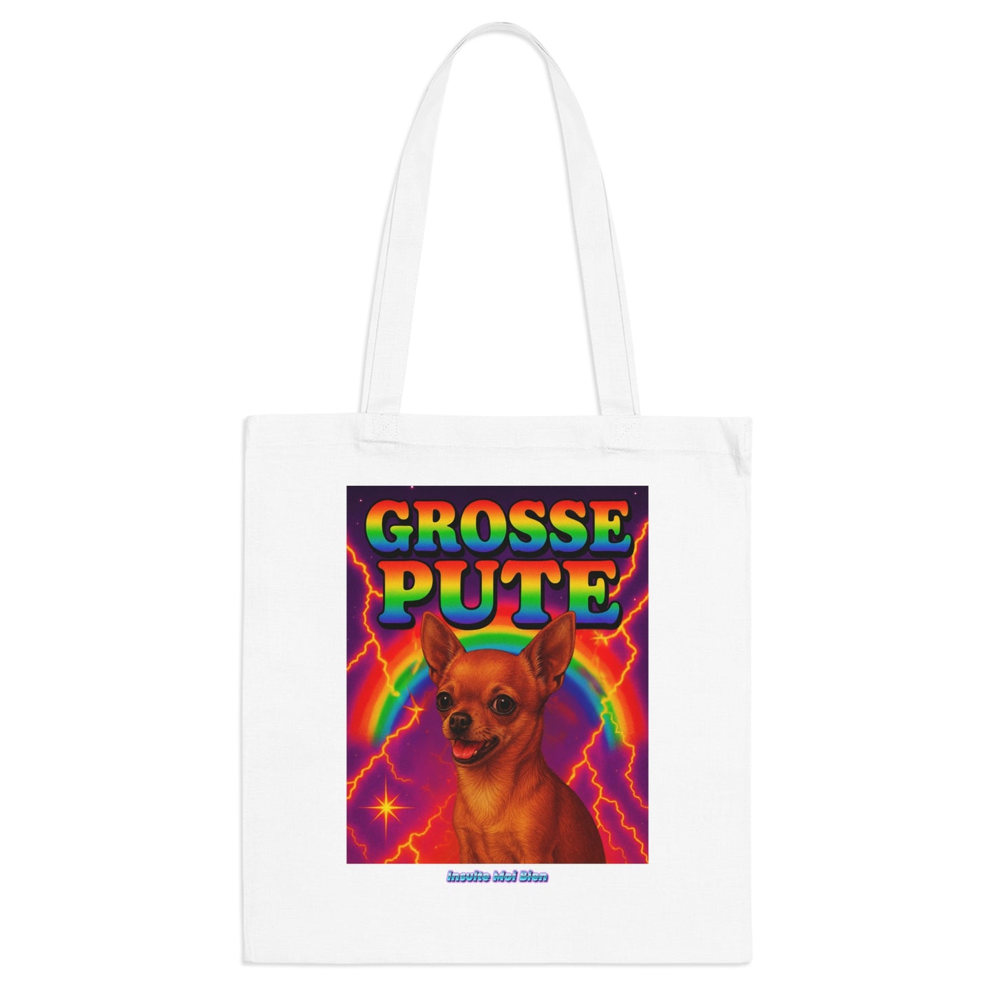 Tote bag Grosse pute Chihuahua