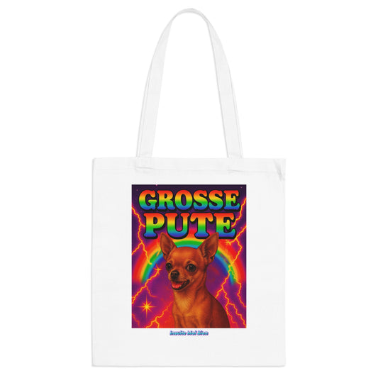 Tote bag Grosse pute Chihuahua