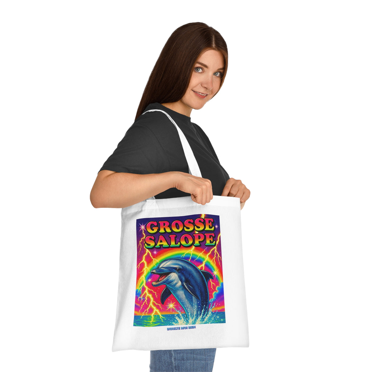 Tote bag dauphin “Grosse salope”