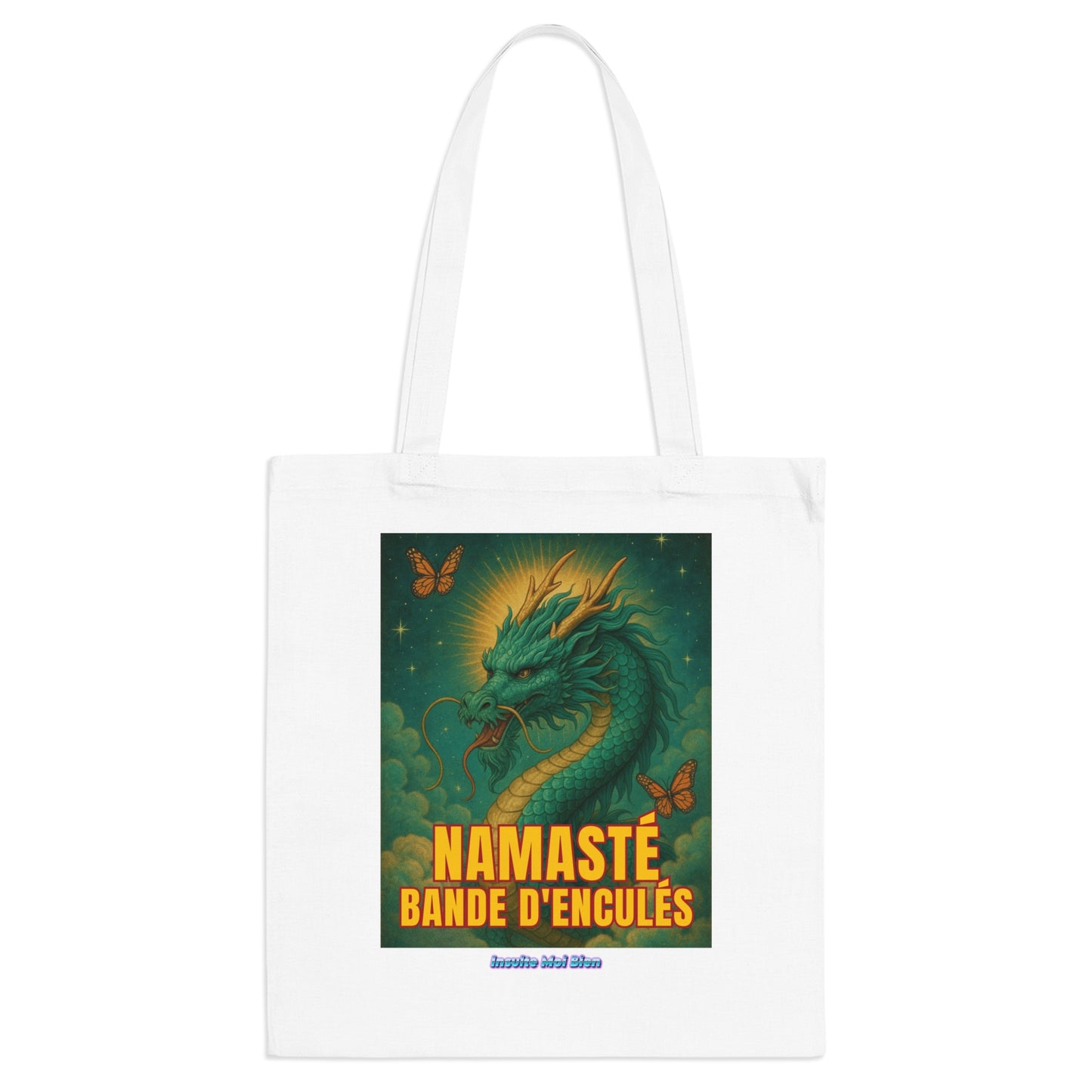 Tote bag Namasté bande d'enculés