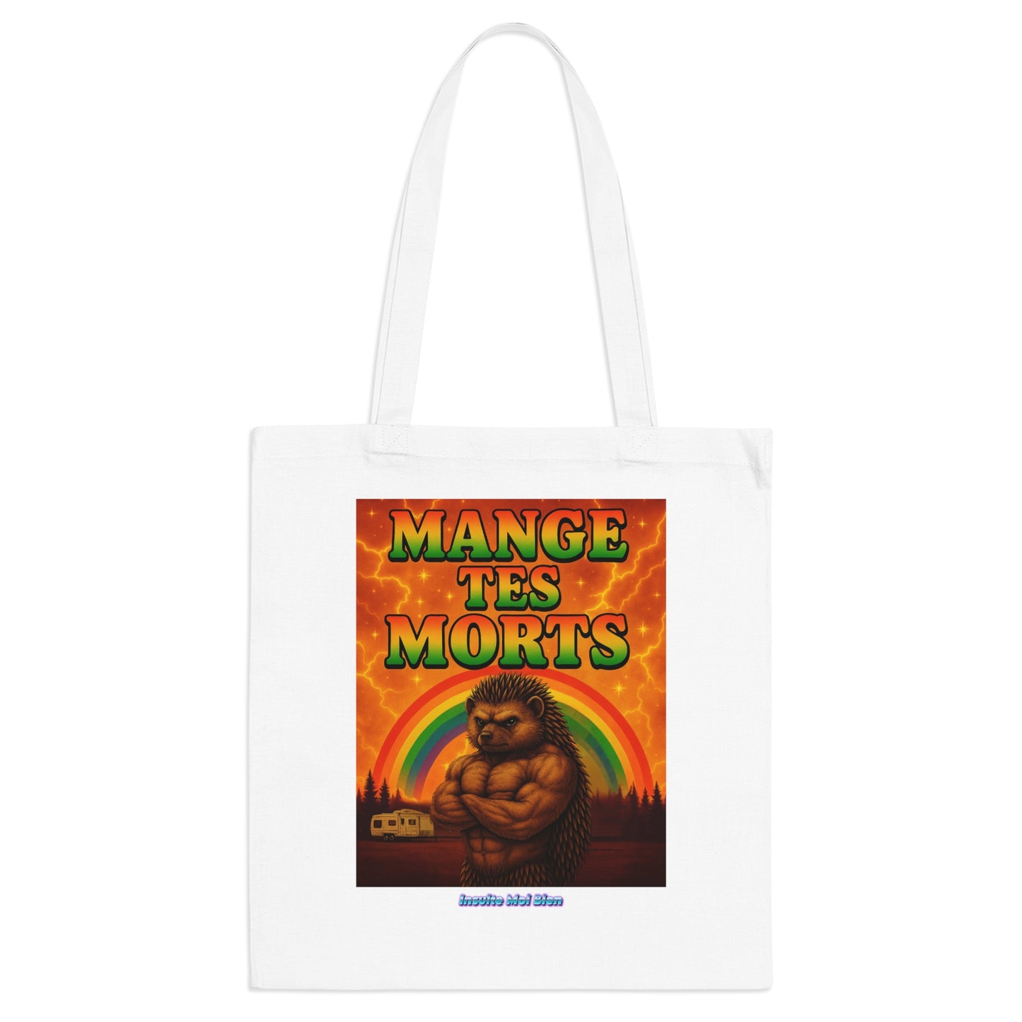 Tote bag Mange tes morts