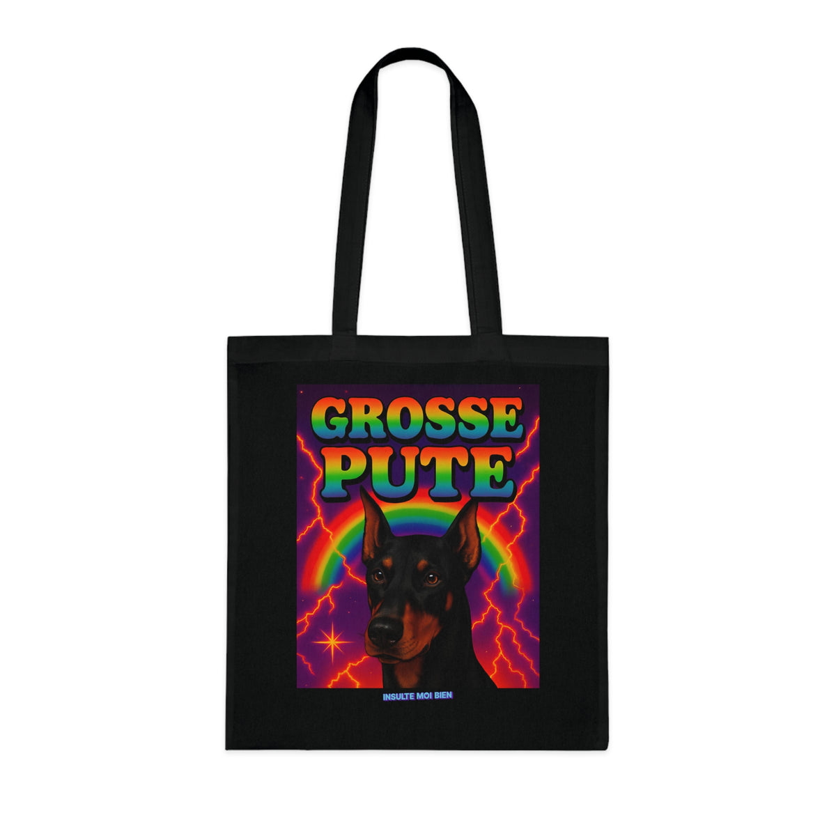 Tote bag Dobermann “Grosse pute”