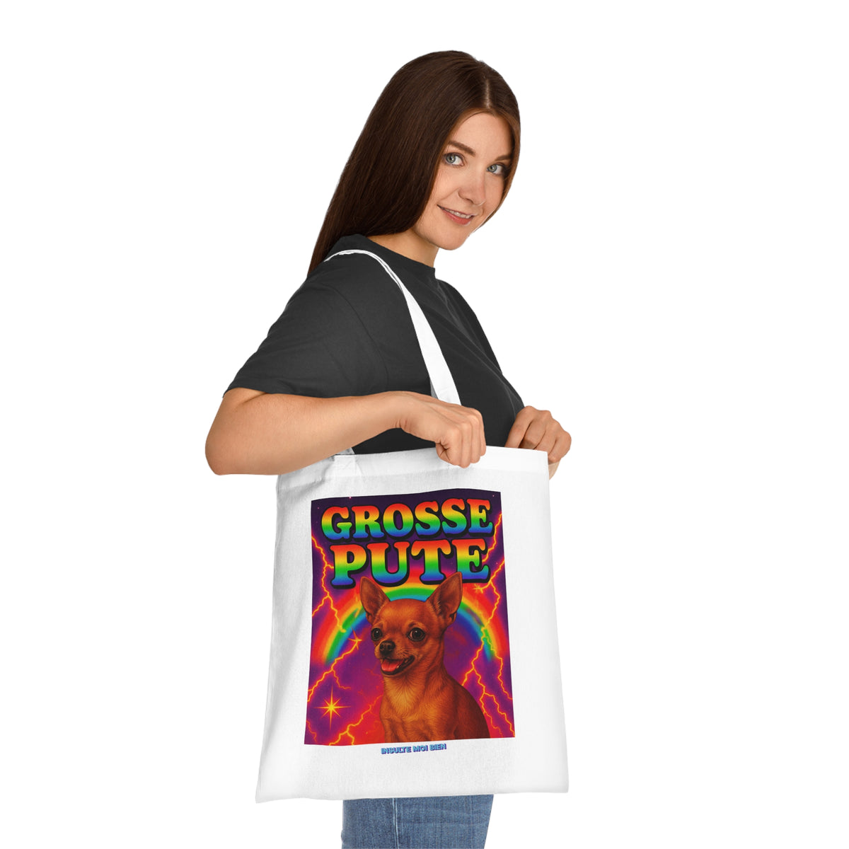 Tote bag Chihuahua “Grosse pute”