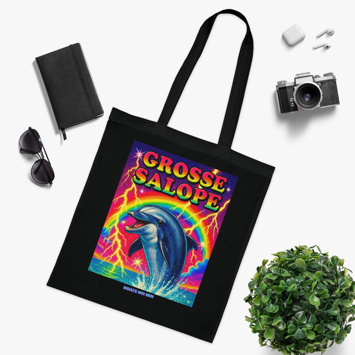 Tote bag dauphin “Grosse salope”