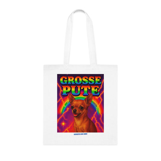 Tote bag Chihuahua “Grosse pute”