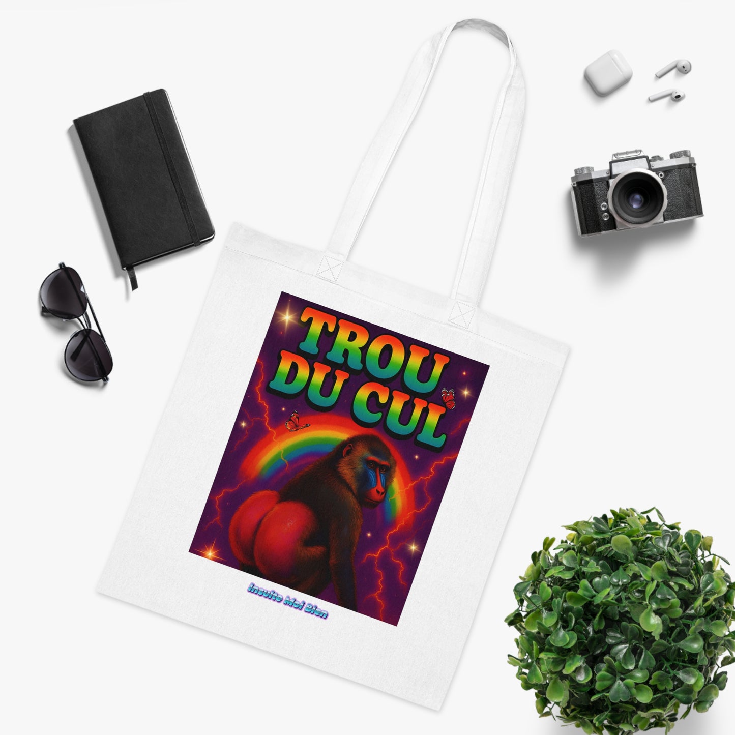 Tote bag singe “Trou du cul”