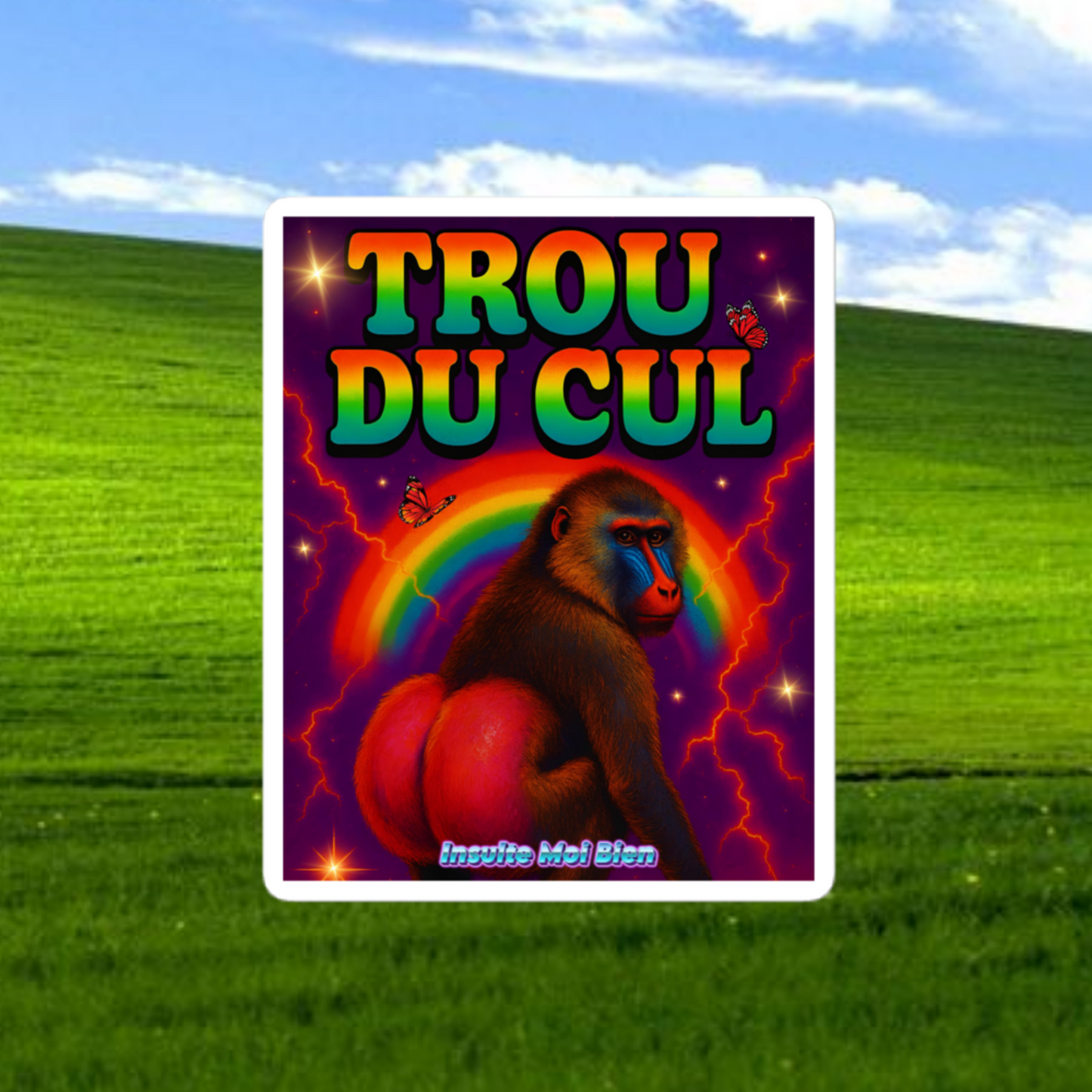Autocollants Trou du cul